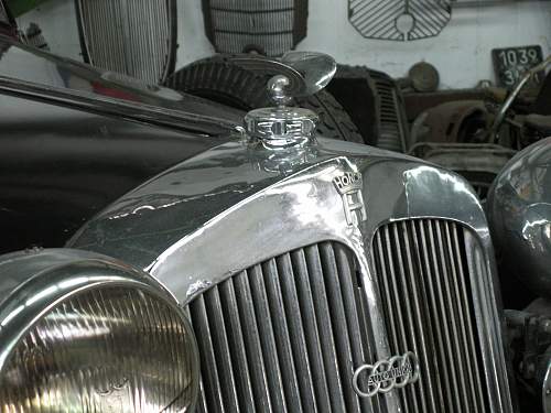 Göring, Göbbels and Bormann's cars in Moscow