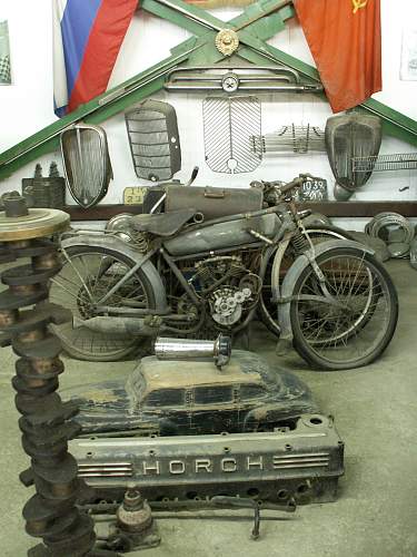 Göring, Göbbels and Bormann's cars in Moscow