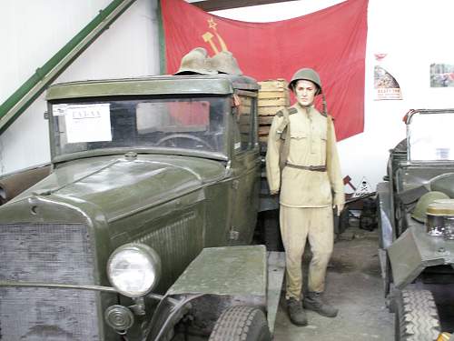 Göring, Göbbels and Bormann's cars in Moscow