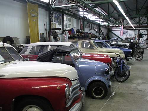 Göring, Göbbels and Bormann's cars in Moscow