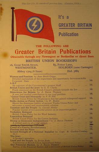 British Union of Fascists