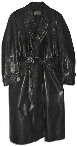 Albert Speer`s Personally Owned Black Leather Jacket ??