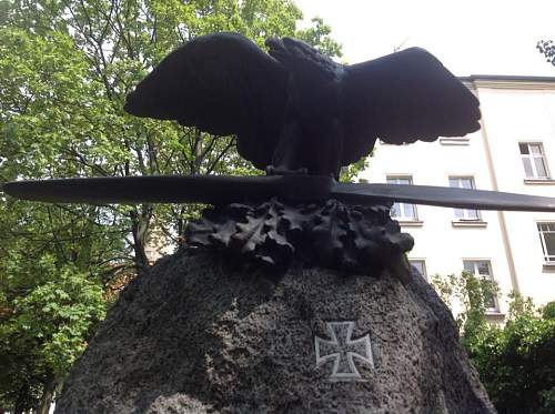 Photos of German soldier's graves in Berlin