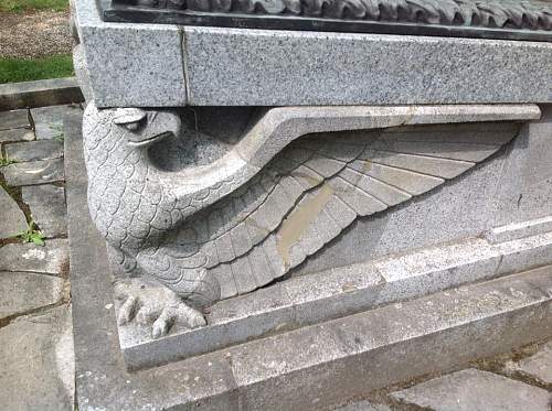 Photos of German soldier's graves in Berlin