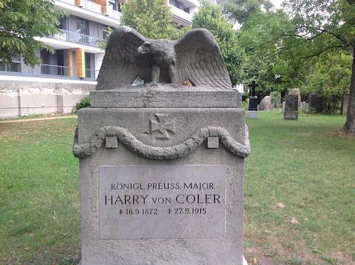 Photos of German soldier's graves in Berlin