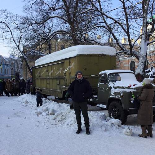 'Lifting of the Siege of Leningrad' parade, St Petersburg