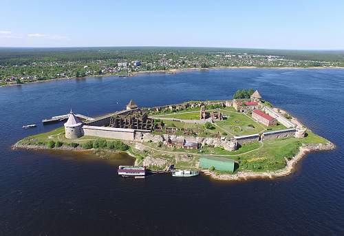 Shlisselburg Fortress Lake Ladoga
