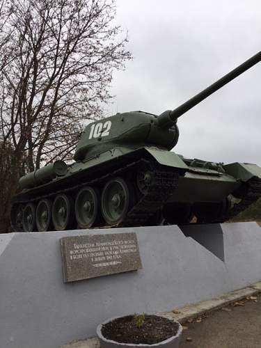 Tanks at the  Siege of Leningrad Museum, Kirovsk