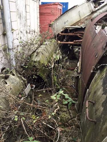 Soviet Ilyushin -2 Stormovik wreck