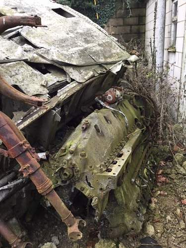 Soviet Ilyushin -2 Stormovik wreck