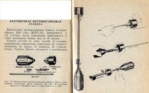 Red Army rifle grenade