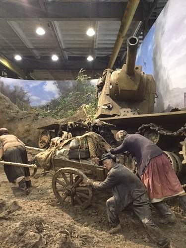 'Path Through War' Museum, St Petersburg Russia