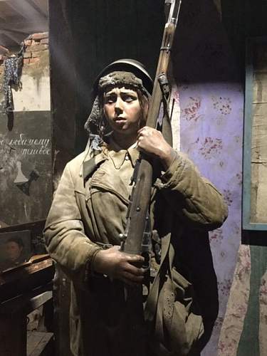 'Path Through War' Museum, St Petersburg Russia