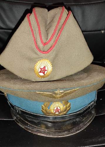 Help with Soviet Pilotka hat