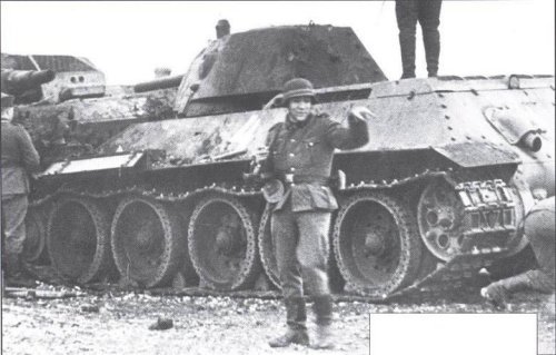 T-34  tank ram in1941 year. Interesting fate