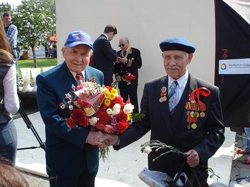 Victory day in Moscow 2012 - the Veterans