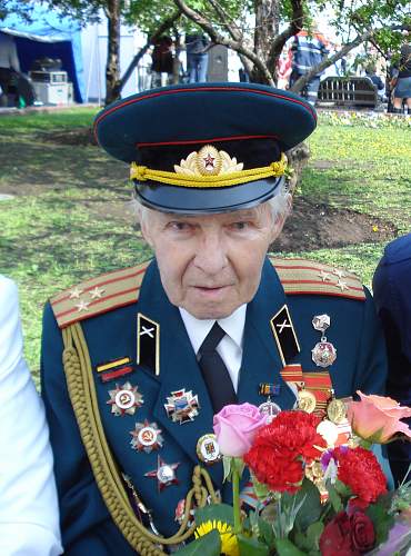Victory day in Moscow 2012 - the Veterans