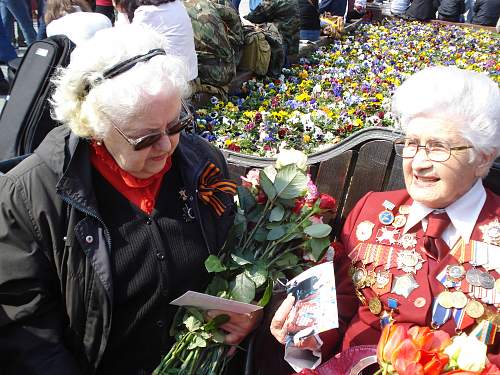 Victory day in Moscow 2012 - the Veterans