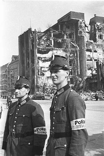 Soviet/ German Police armband?