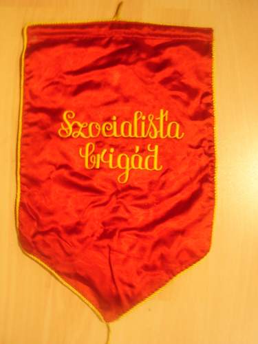 Socialist Pendant from Hungary.