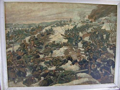 Russo-Japanese war 1905-1906 artwork