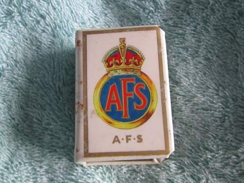 WW2 Britsh Home Front Matchbox Covers