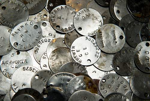 The mystery of 14,000 dog tags.