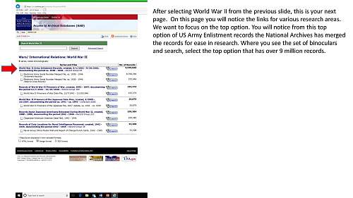 A Tutorial on how to search for US Service Members Records from the National Archives (NARA)