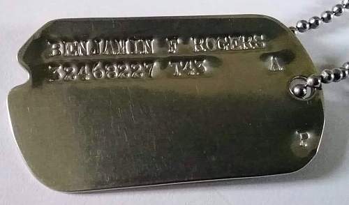 USAAF Dogtag &amp; Bracelet