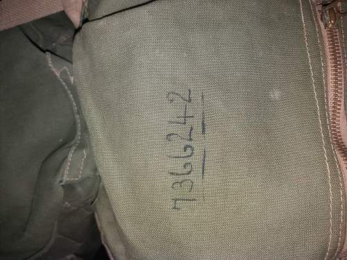 British Bergen Rucksack identified