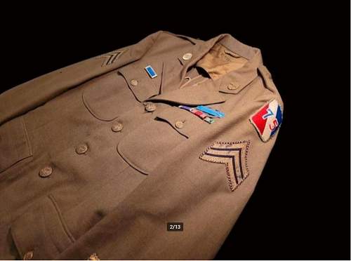 Finding a veteran of the 75th Infantry Division
