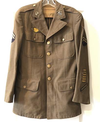 1st Infantry Uniform Research DUI