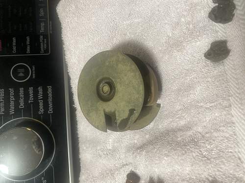 Strange item found metal detecting ww2 Canadian base