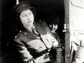 HRH Princess Elizabeth in the ATS