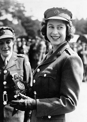 HRH Princess Elizabeth in the ATS