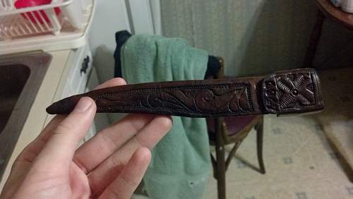 Searching for a sword, possibly Filipino