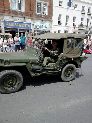 Weymouth 2014 Veterans/military parade!!!!!!