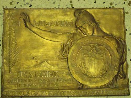 The Crown Jewel in my collection USS Maine Plaque