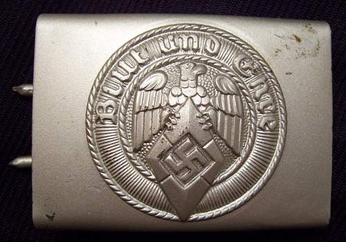 Newest Hitler Jugend buckle....with M5 designation