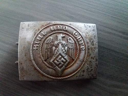 Steel Belt buckle HJ M4/110 original  or copy?