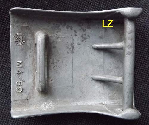 Interesting HJ belt buckle RZM 4/59