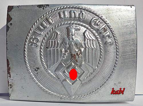 HJ belt buckle