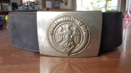 HJ buckle and belt