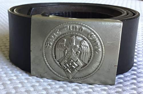 Unmarked Giesse &amp; Schmidt Ruhla HJ buckle