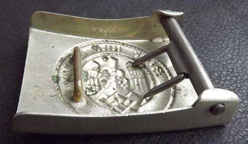 Unmarked Giesse &amp; Schmidt Ruhla HJ buckle