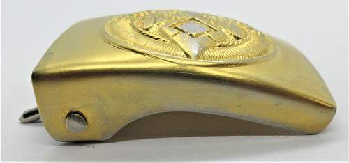 Gold HJ Marine Buckle