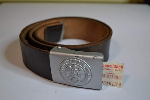 HJ Buckle with belt, Klein &amp; Quenzer