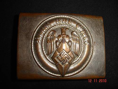 Hitler youth belt buckle - real or fake????