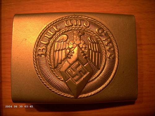 Hitler Jugend Belt Buckle