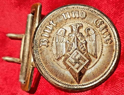 hitler youth leader buckle